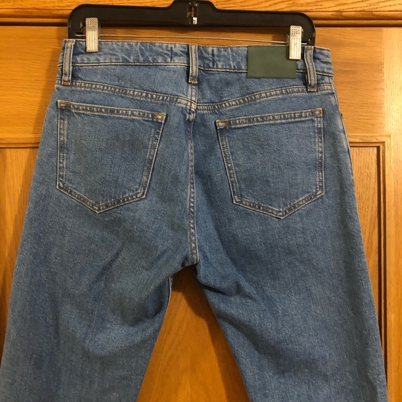 NWOT Thom Sweeney Slim Fit Light Blue Bespoke Jeans Size 30 (measurements) - Picture 7 of 16